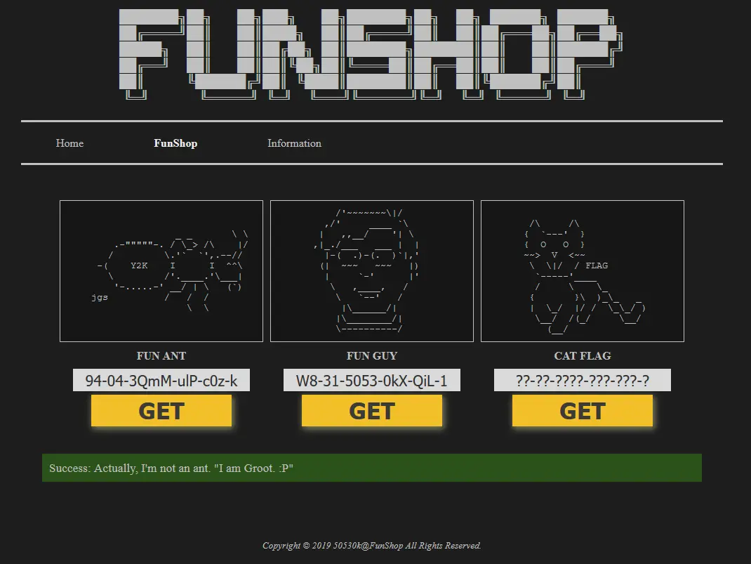 Challenge site